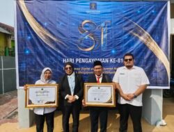 Muba Sabet Dua Penghargaan Terbaik 3 JDIH dan Indeks Reformasi Hukum Sumsel