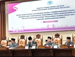 DPRD Sumsel Setujui Raperda Pertanggungjawaban APBD 2025, Pemprov Diberi Sejumlah Catatan