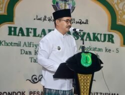 Wabup Muba Hadiri Khotmil Alfiyah di Tungkal Jaya, Santri Disiapkan Jadi Generasi Masa Depan