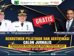 Kolaborasi DISNAKETRANS MUBA, BKPSDM PROV SUMSEL DENGAN SEKOLAH JURNALIS INDONESIA PWI Sumsel.