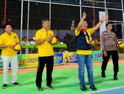 Wakil Bupati Muba Resmi Buka Turnamen Voli KUD Mulyo Mandiri Cup 2026 dan Gelanggang Olahraga Desa Mulyo Asih