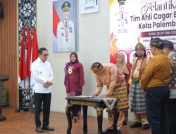 TACB Dilantik, Ratu Dewa Tekankan Pembangunan Palembang Tak Boleh Hilangkan Jejak Sejarah
